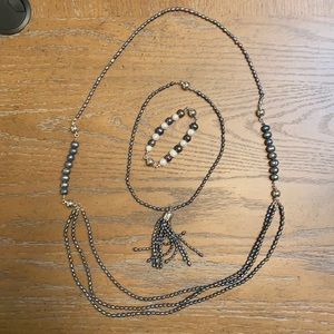 Maria Nicola Charcoal Pearl bundle